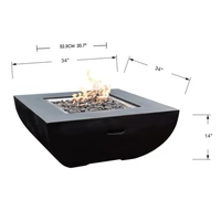 Modeno Aurora Fire Table - 34"