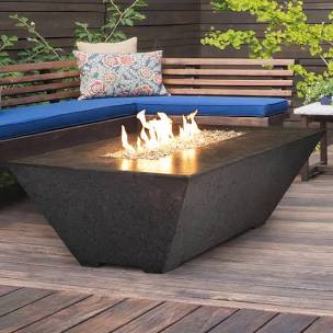 Grand Canyon Olympus Fire Table - Rectangle - 24"H