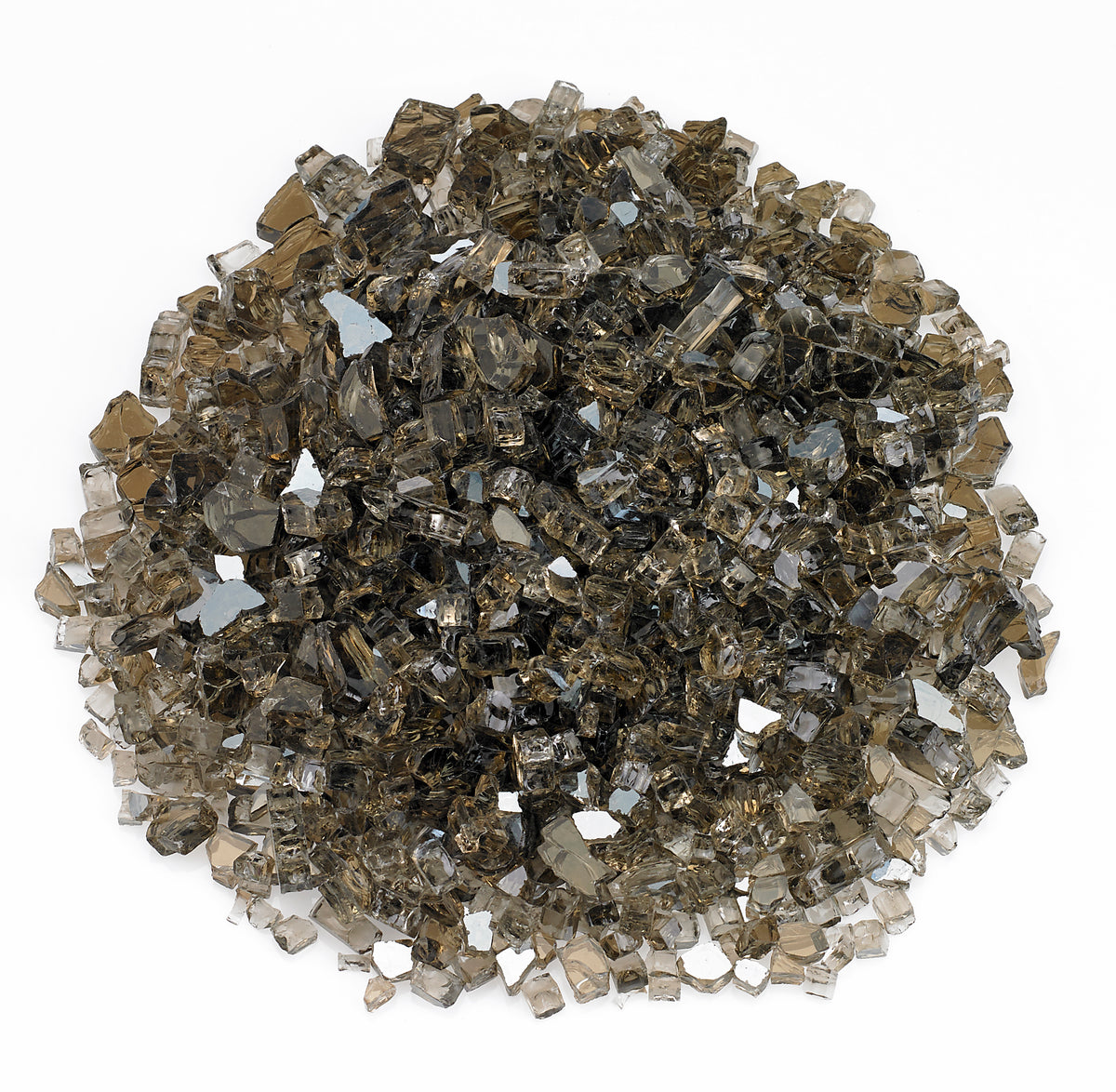 1/4" Reflective Bronze Fire Glass