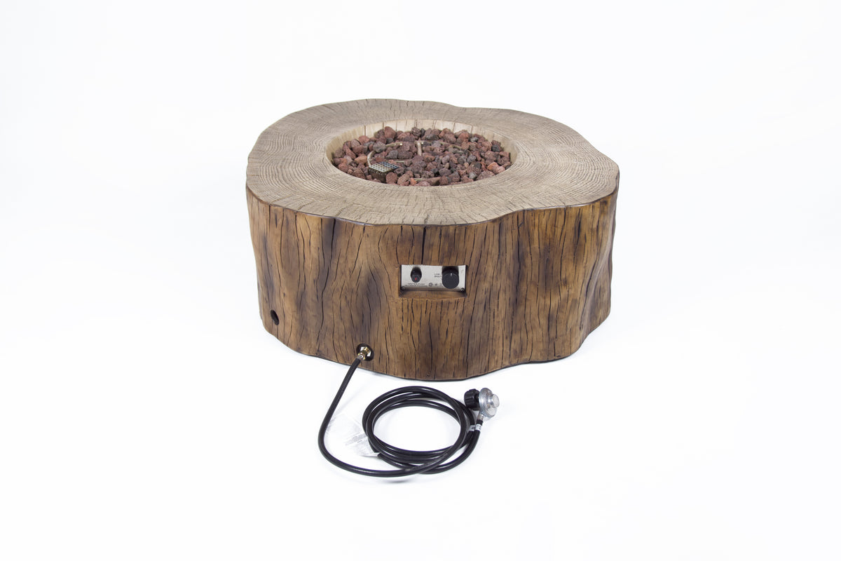 Elementi Manchester Fire Table - 42" - Redwood