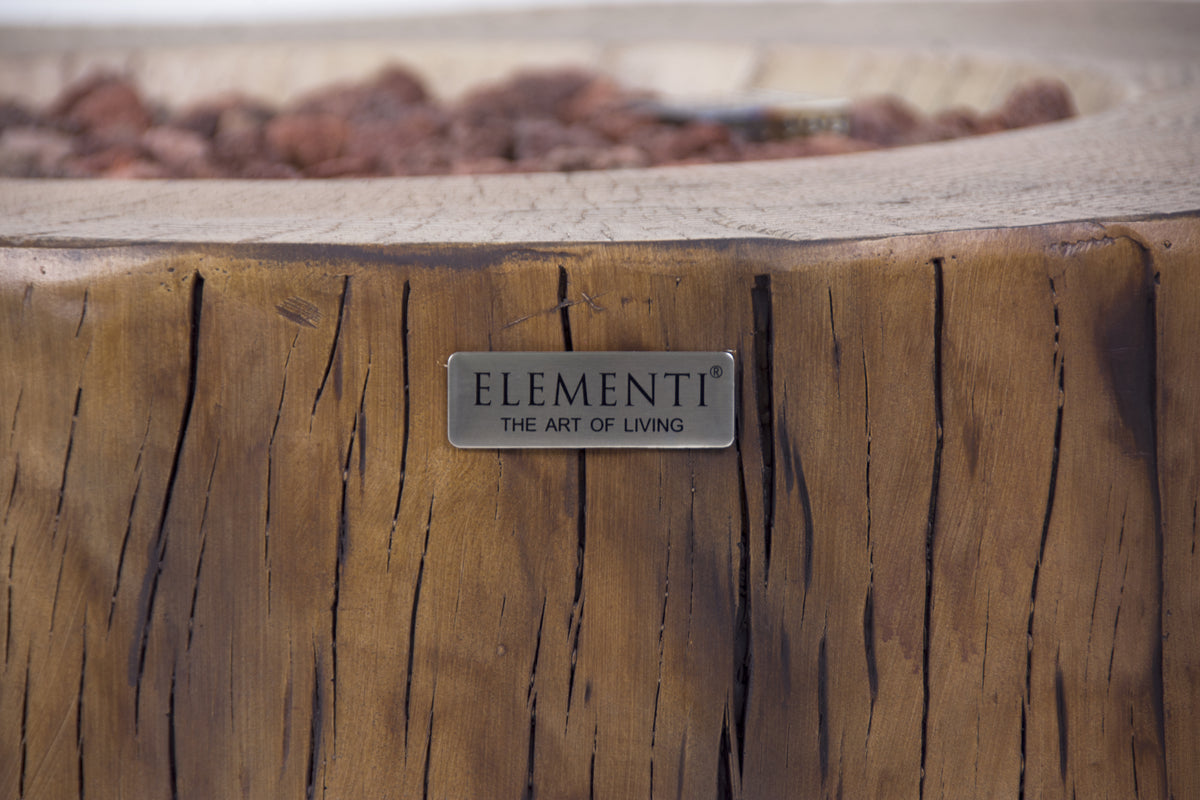 Elementi Manchester Fire Table - 42" - Redwood