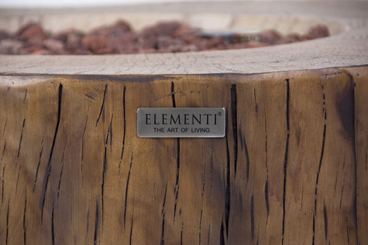 Elementi Manchester Fire Table - 42" - Redwood