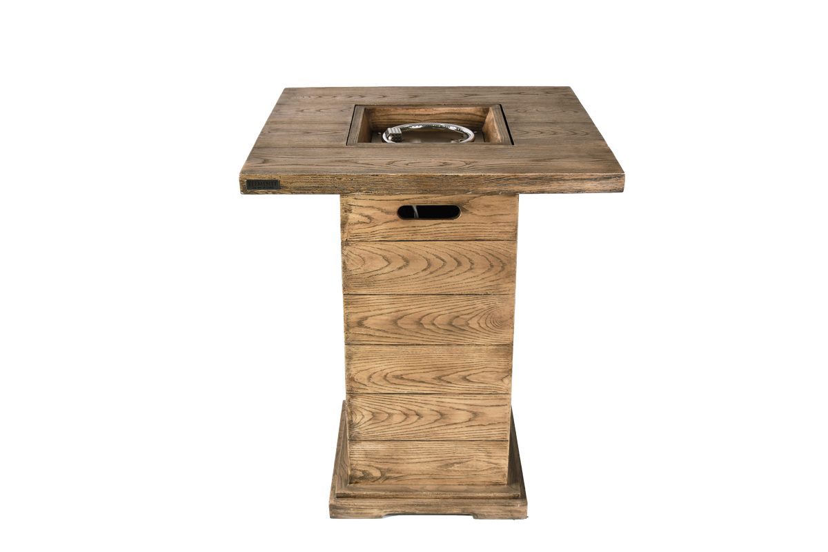 Elementi Rova Bar Height Fire Table - 34"