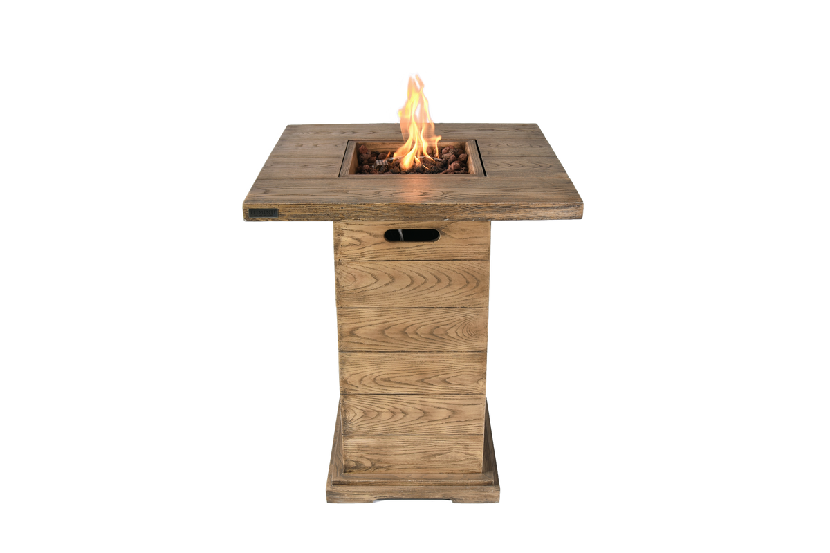 Elementi Rova Bar Height Fire Table - 34"