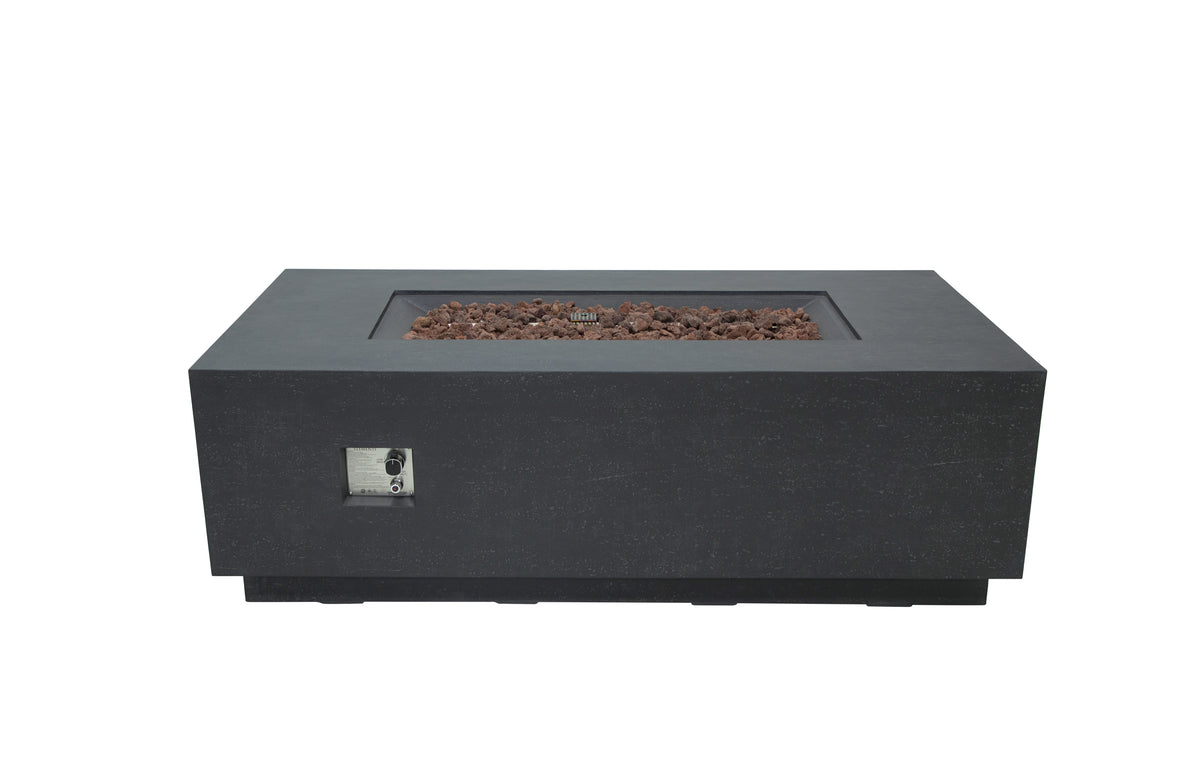 Elementi Andes Fire Table - 66" - Hidden Tank