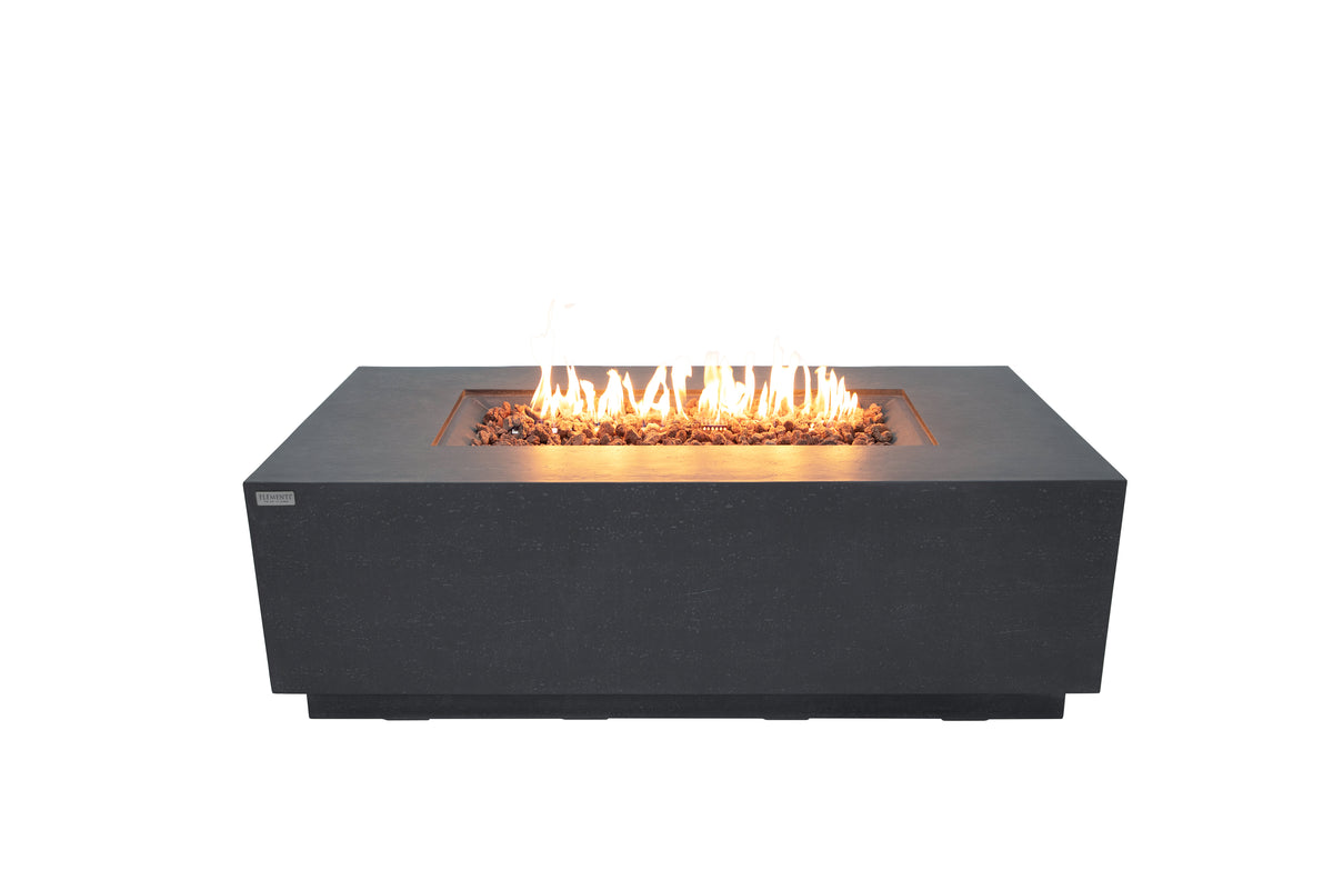 Elementi Andes Fire Table - 66" - Hidden Tank