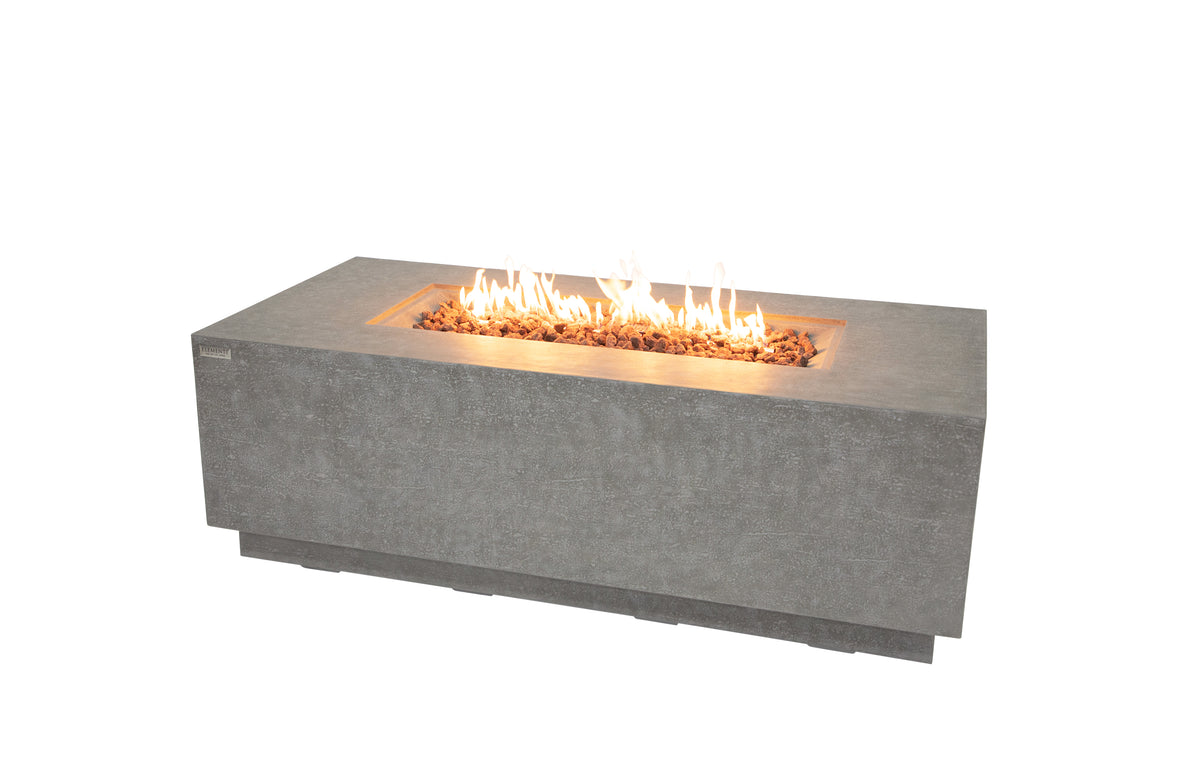 Elementi Andes Fire Table - 66" - Hidden Tank