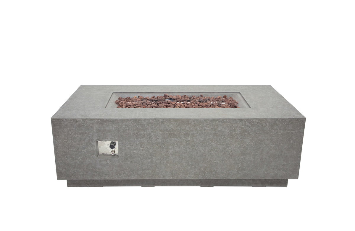 Elementi Andes Fire Table - 66" - Hidden Tank