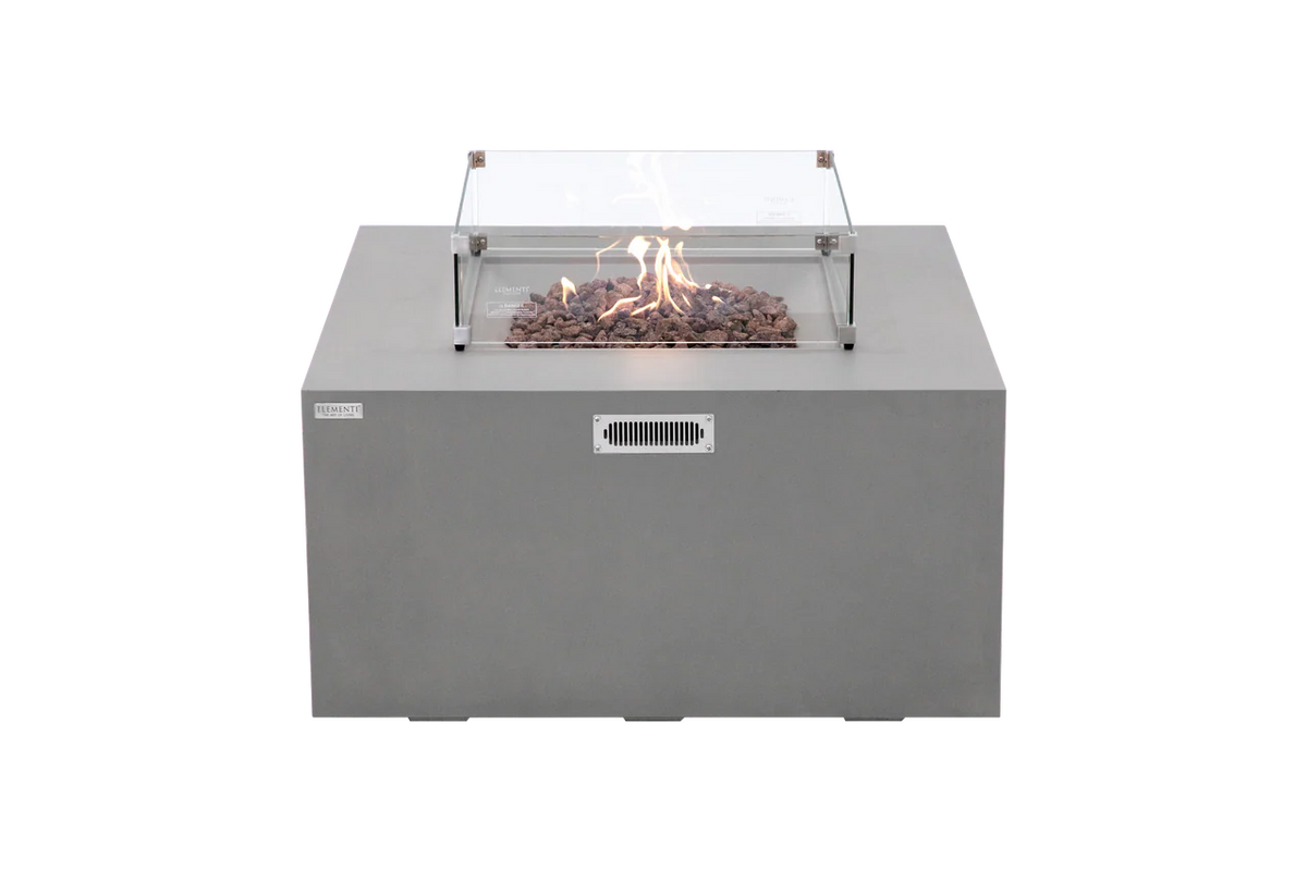 Elementi Rocky Fire Table - 43" - Hidden Tank