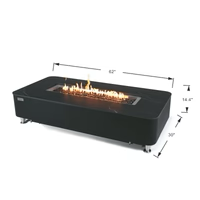 Elementi Plus Valencia Fire Table - 62"