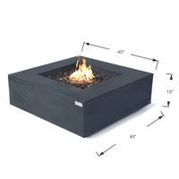 Elementi Plus Roraima Fire Table - 40"